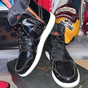Women’s Jordan Air 1 Rebel Black Patent *MAKE ME AN OFFER*